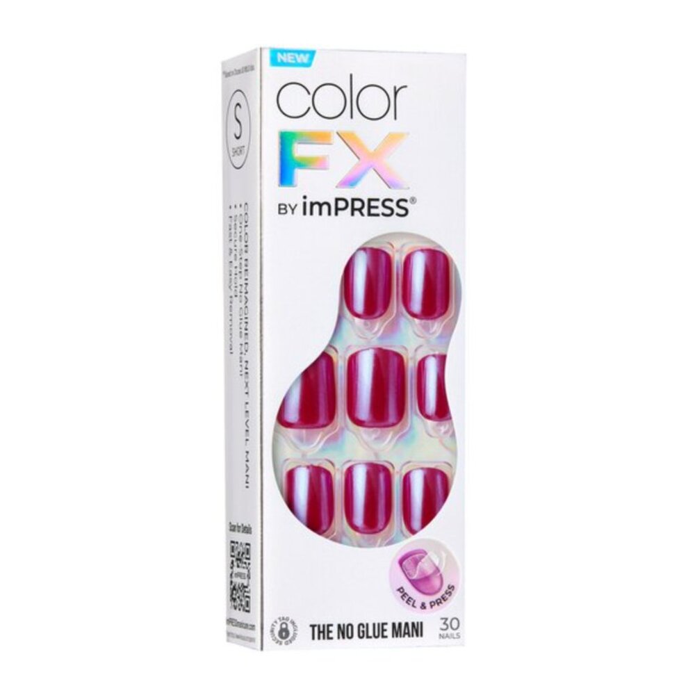 KISS imPRESS ColorFX Press-On Nails - This City NWT